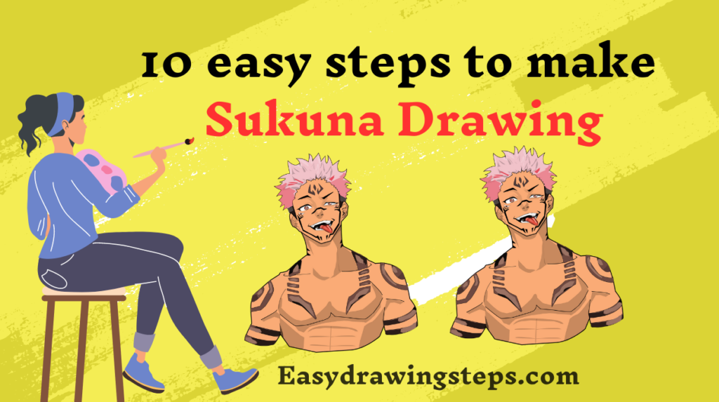 Sukuna Drawing Archives Easy Drawing