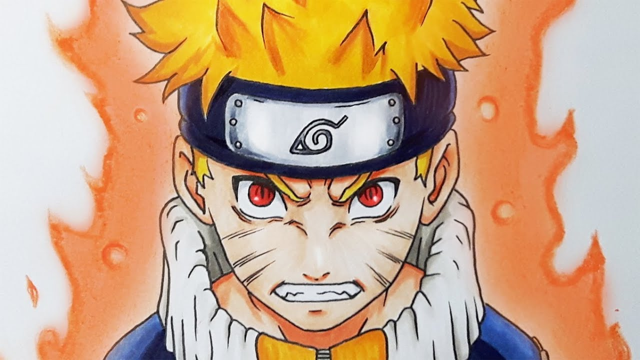 7 easy steps to draw Naruto Drawing - Easy Drawing