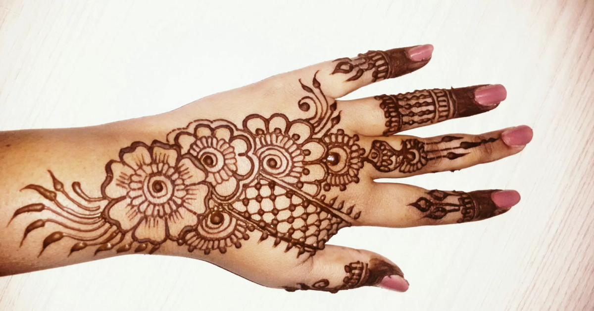 How To Do Mehndi Design - Easy Drawing