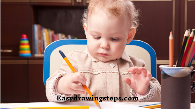 10 easy steps to draw Baby Drawing - Easy Drawing
