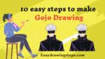 Gojo Drawing Full Body Archives Easy Drawing Gojo Drawing Full Body Archives Easy Drawing