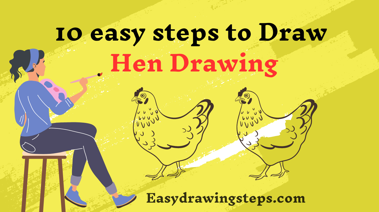 Hen Drawing