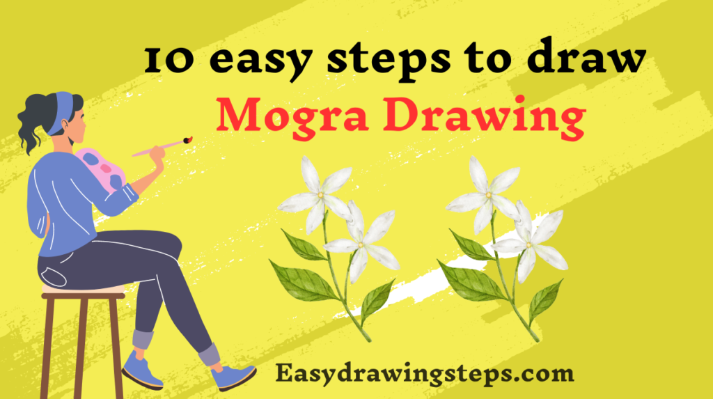 Mogra Drawing