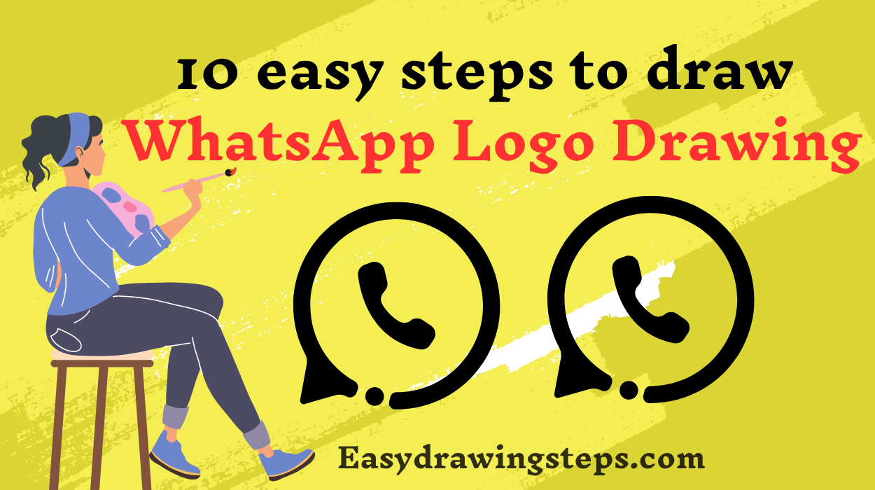 WhatsApp Logo Drawing