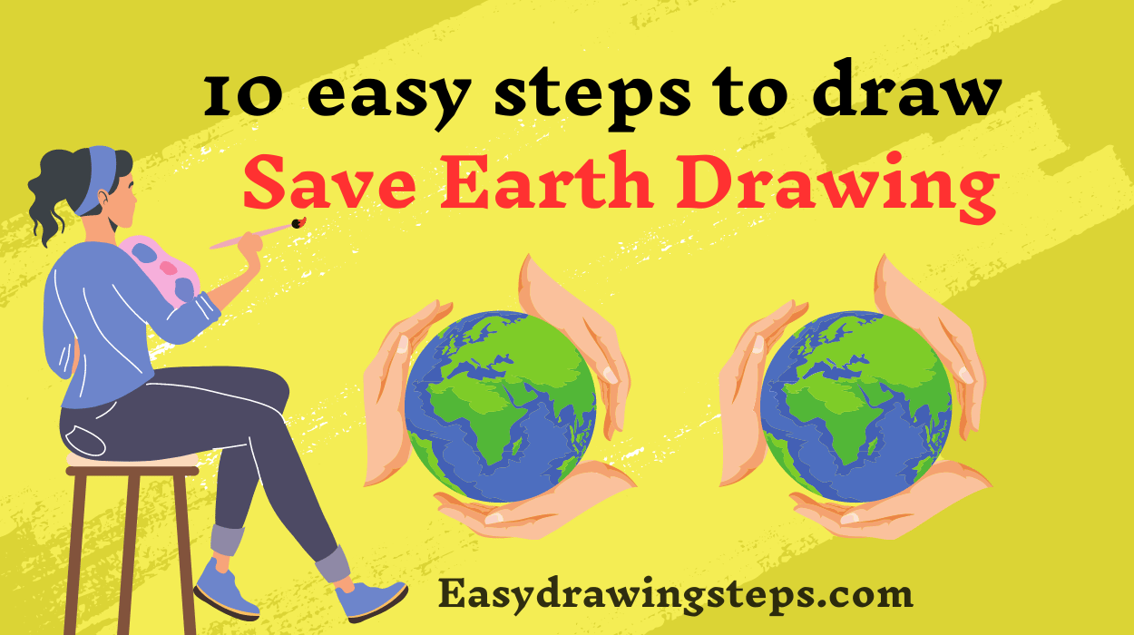 Save Earth Drawing