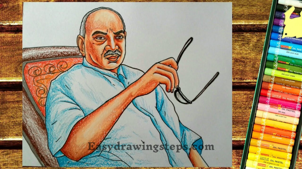 Kamarajar Drawing