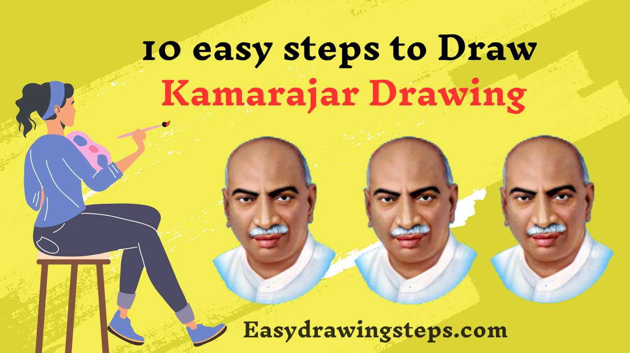 Kamarajar Drawing