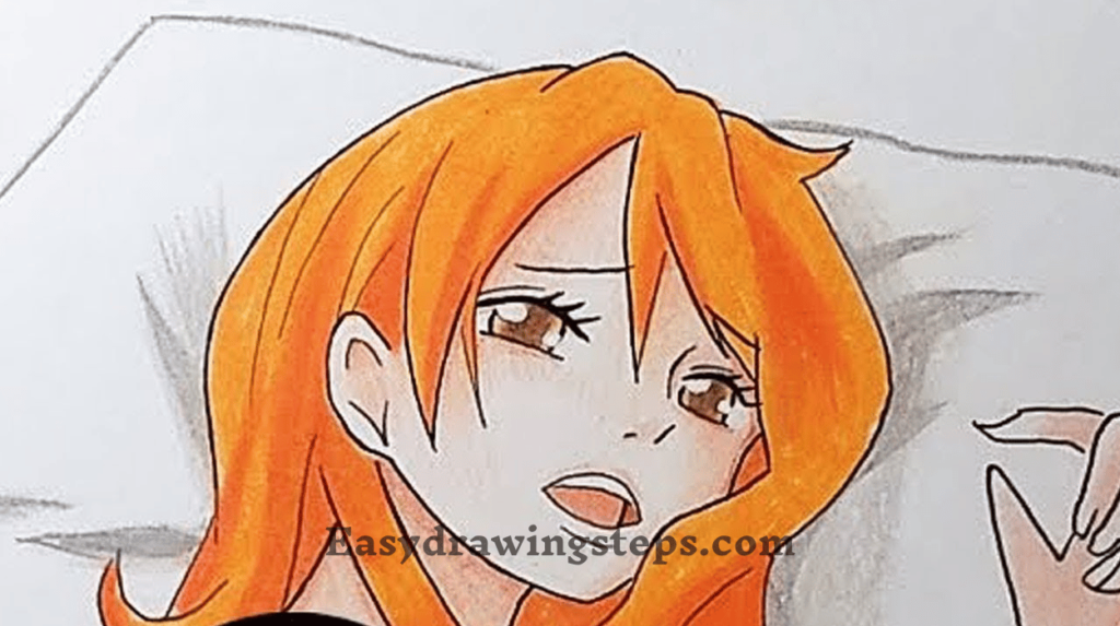 10 Easy Steps to Draw Nami Drawing from One Piece - Easy Drawing