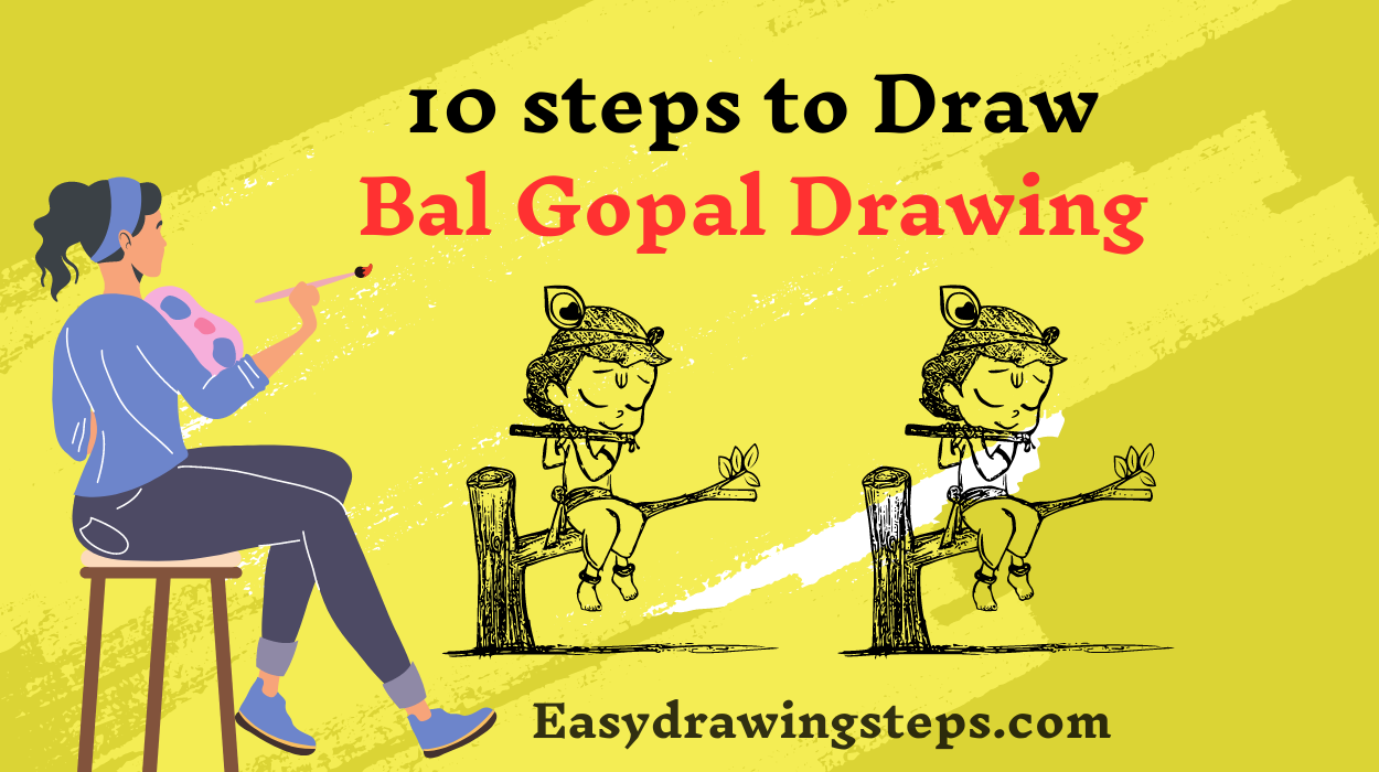 Bal Gopal Drawing