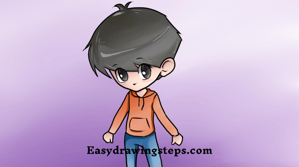 Anime Drawing Boy