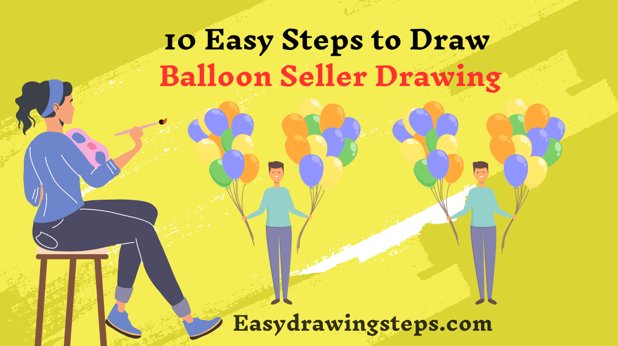 Balloon Seller Drawing
