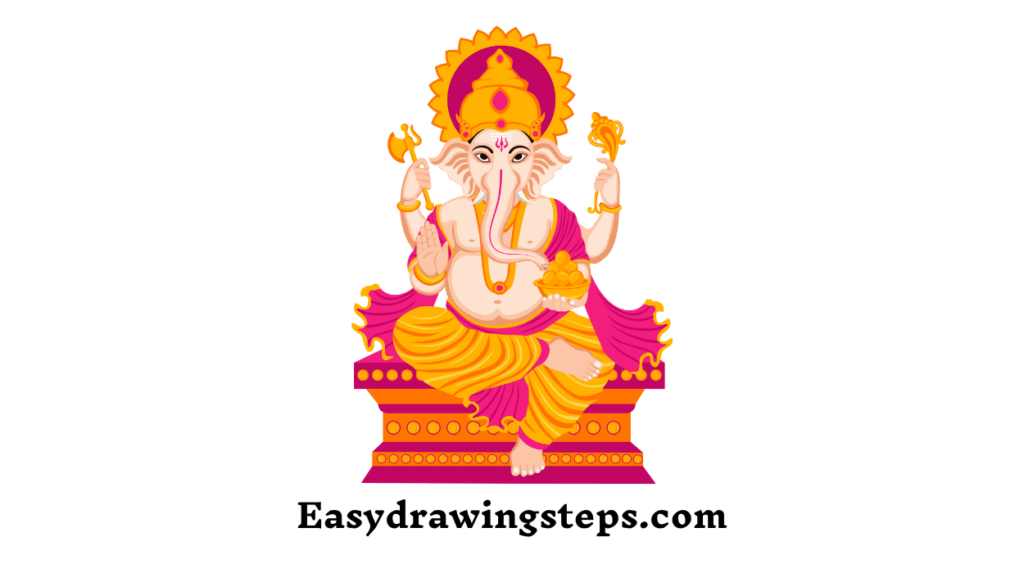 Easy Ganpati Drawing