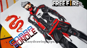 10 Easy Steps to Draw Free Fire Drawing - Easy Drawing