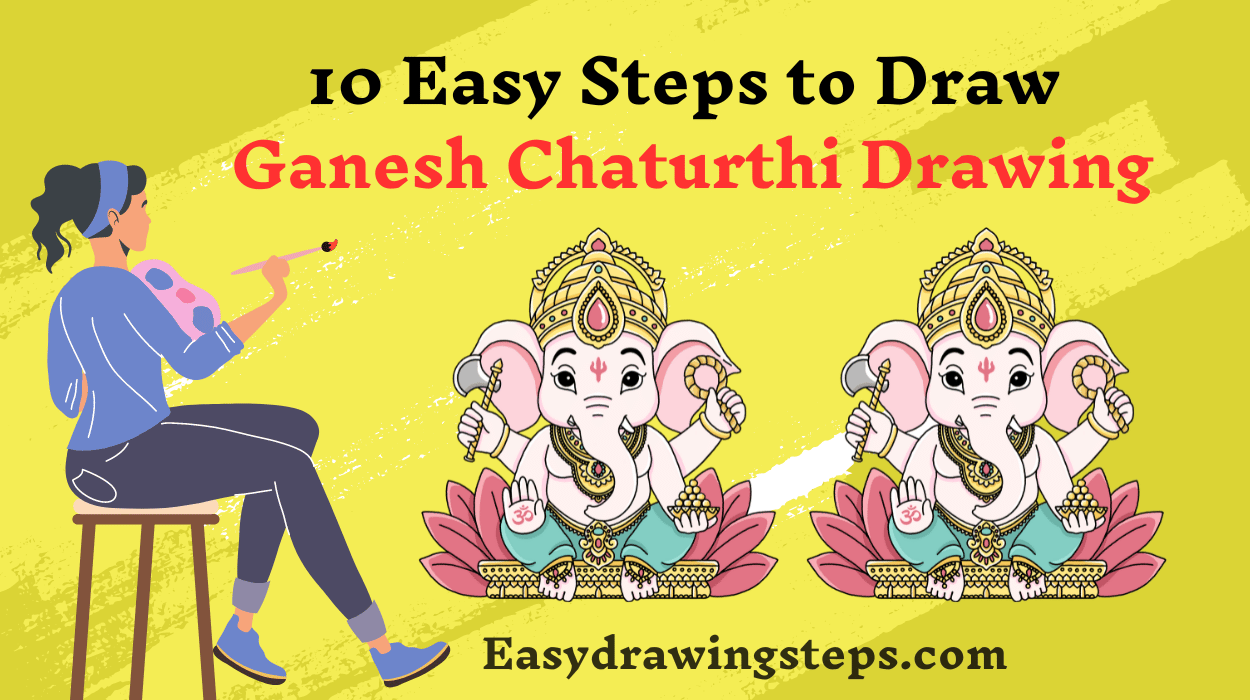 Ganesh Chaturthi Drawing