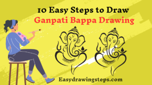 ganpati bappa drawing easy Archives - Easy Drawing