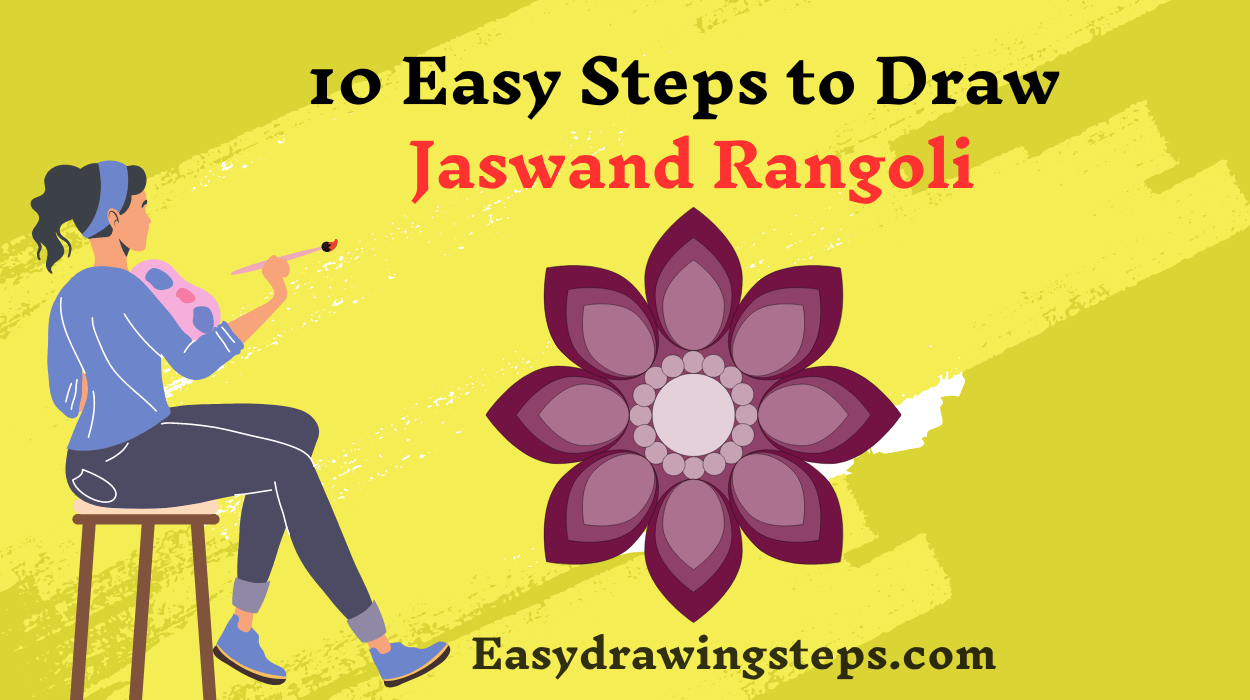 Jaswand Rangoli