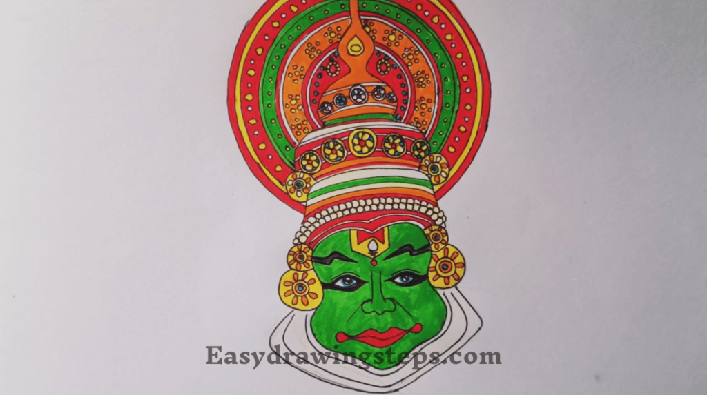 Kathakali Drawing