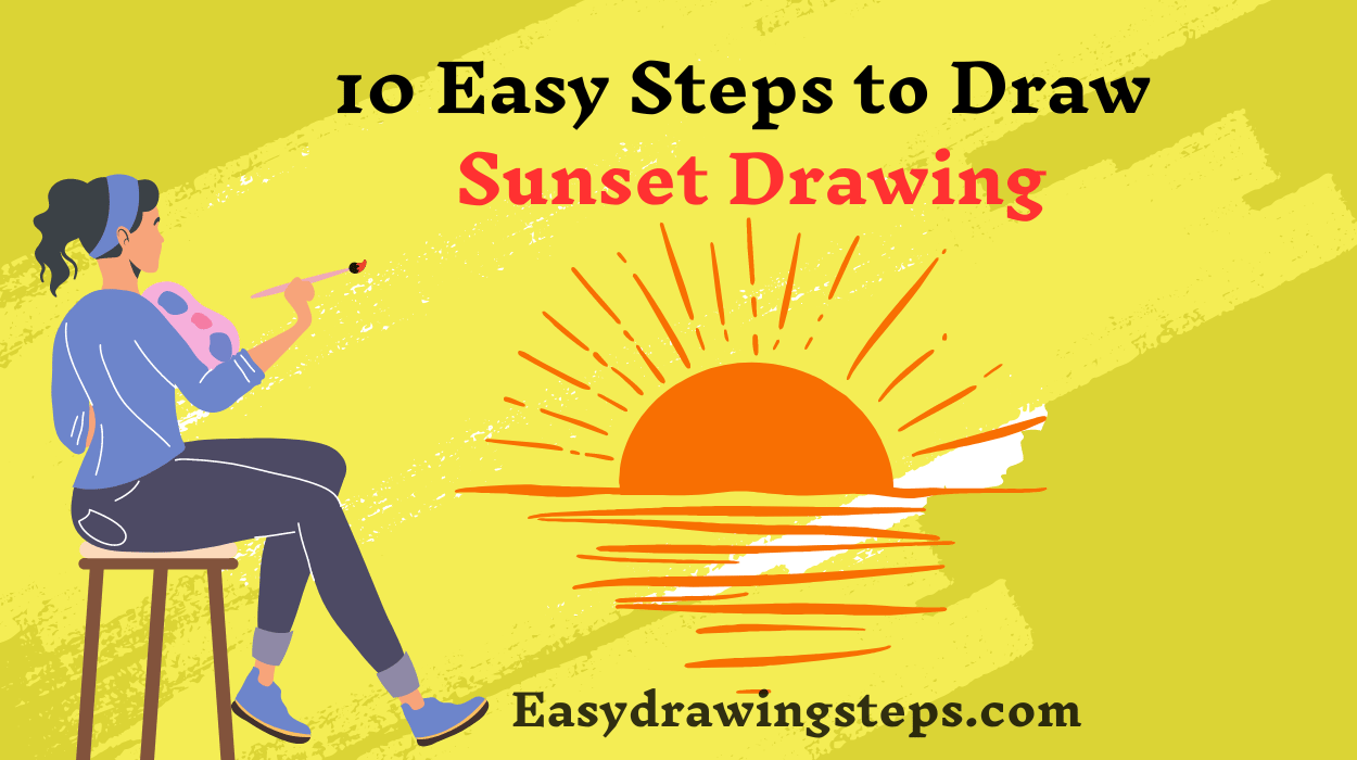 Sunset Drawing