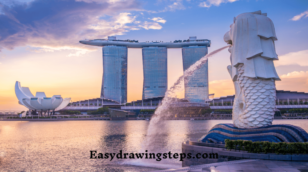 Merlion Drawing