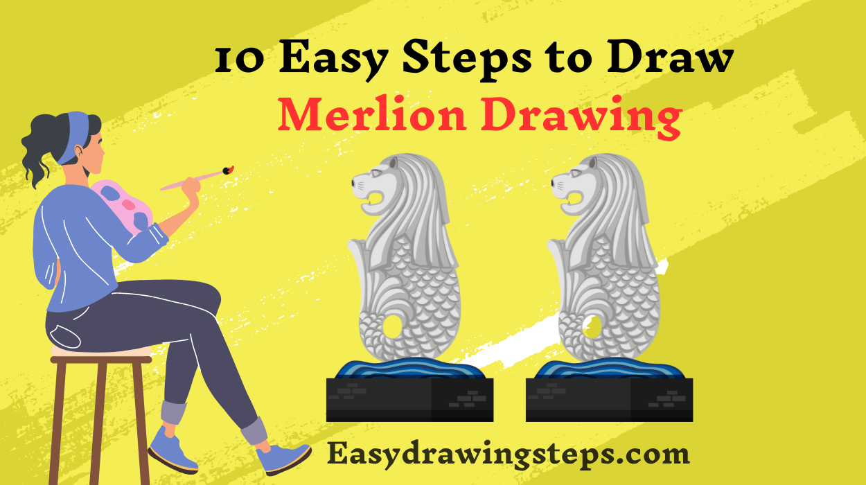 Merlion Drawing