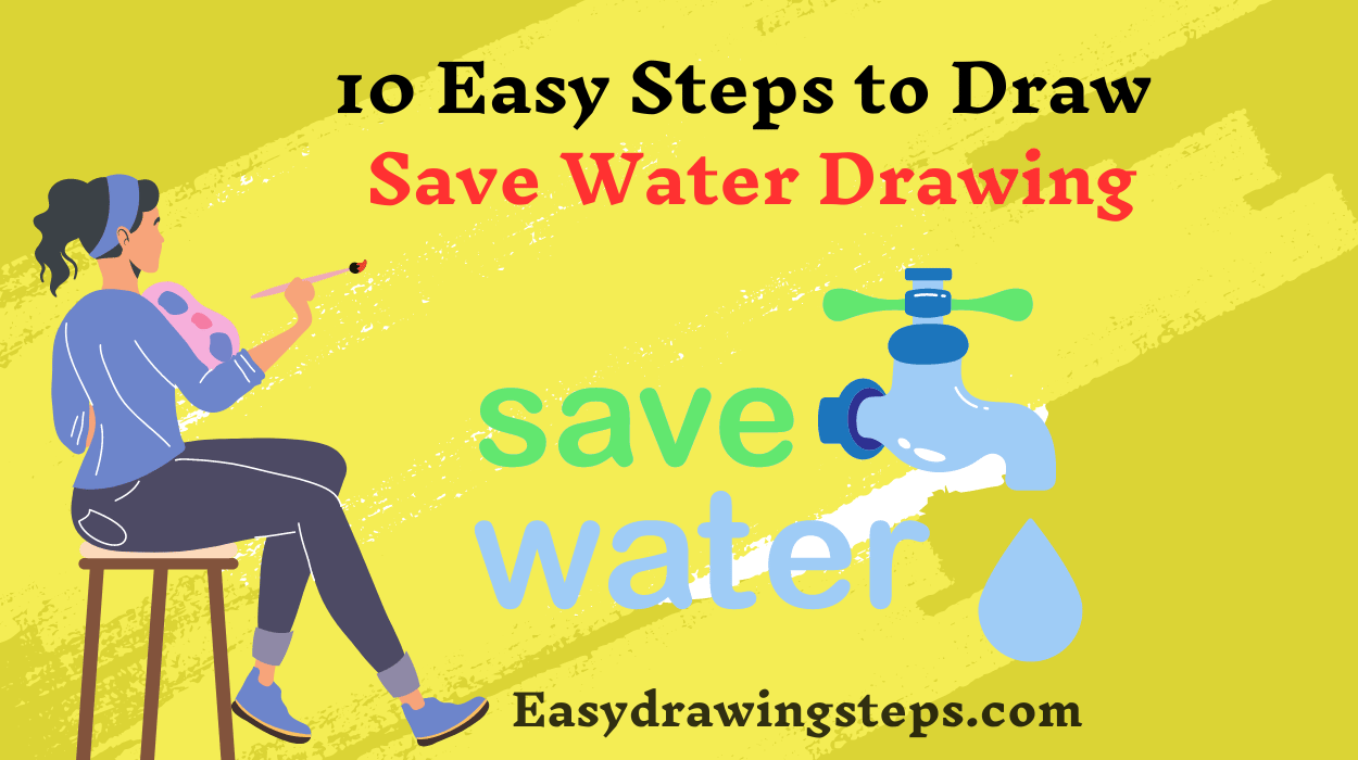 Save Water Drawing