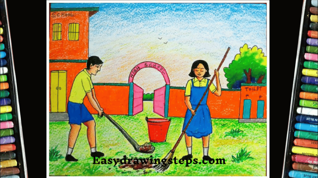 Swachhata Drawing