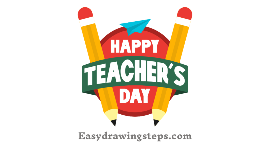 Teachers Day Drawing For Kids